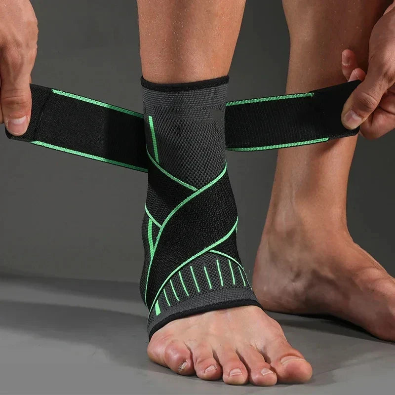 Bandage compressif pour cheville