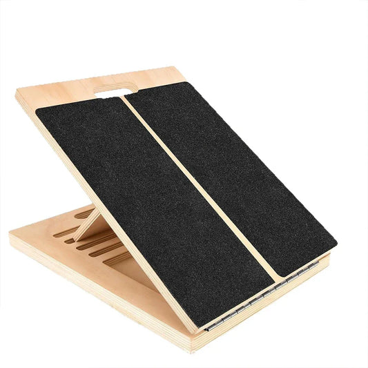 Planche d'inclinaison pliable - Étireur réglable pour mollets et chevilles