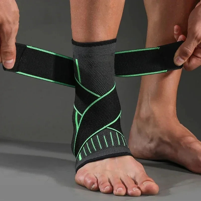 Bandage compressif pour cheville