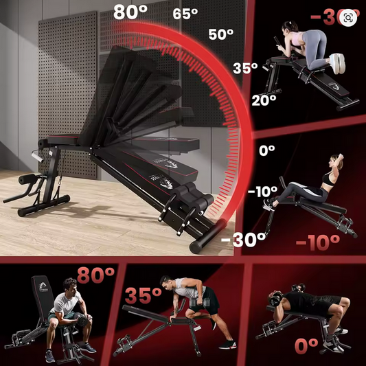 Banc de musculation régulier