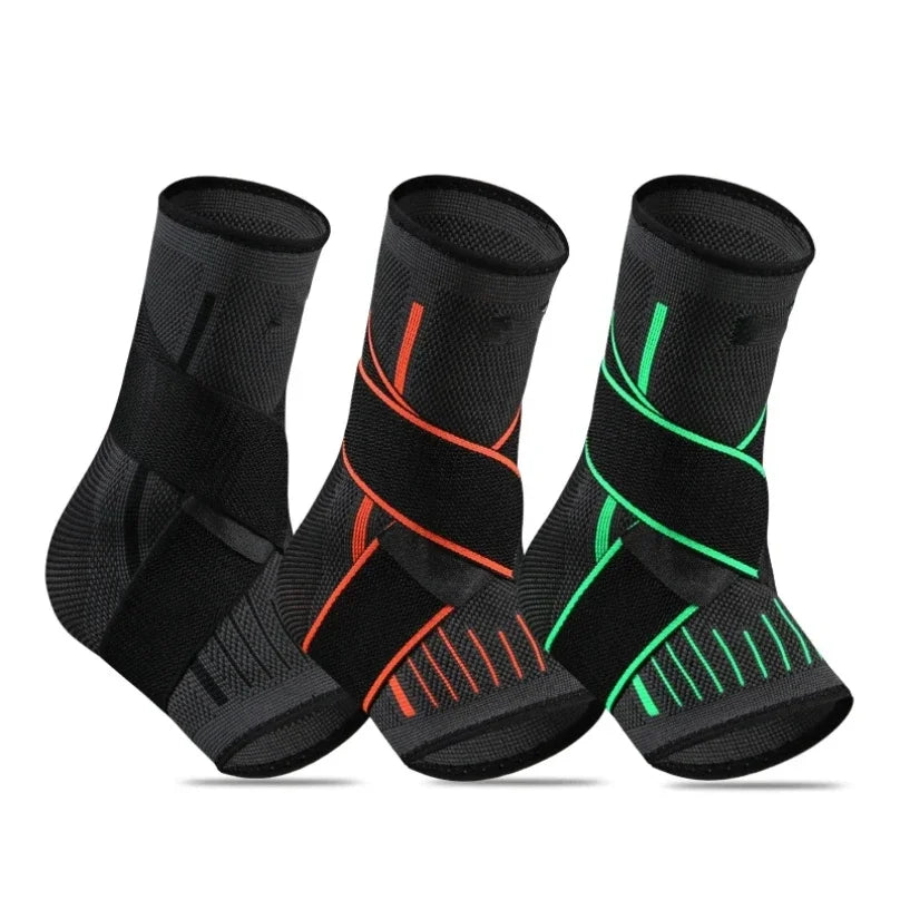 Bandage compressif pour cheville