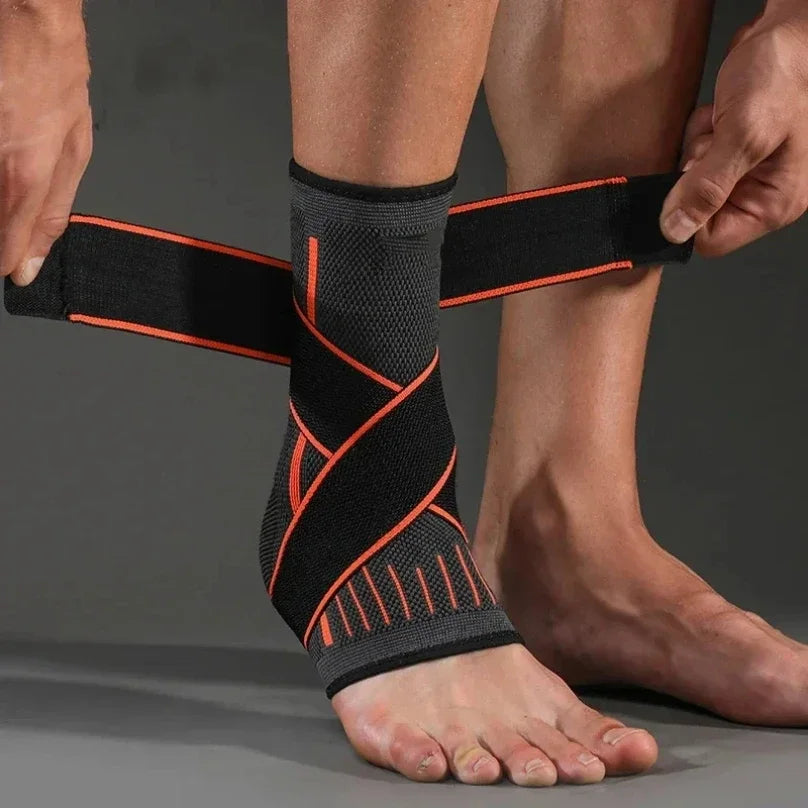 Bandage compressif pour cheville